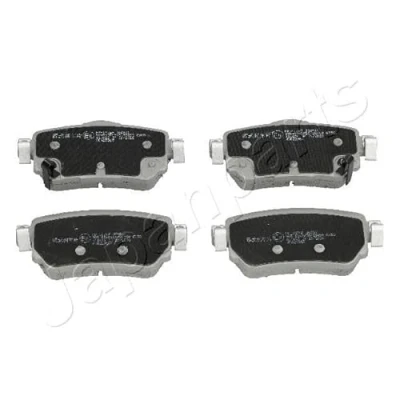 Abbildung von JAPANPARTS PP 107AF Bremsbelagsatz Hinterachse NISSAN: Qashqai 2, X Trail, RENAULT: Kadjar, Koleos 2
