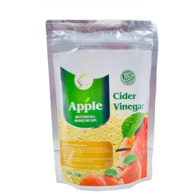 Abbildung von SVATV Natürliches Apfelessigpulver Apple Cider Vinegar Powder Malus Pumila Mühle 75 Portionen Spray Getrocknet Geschmack Für Suppen, Salate, Eintöpfe 227g