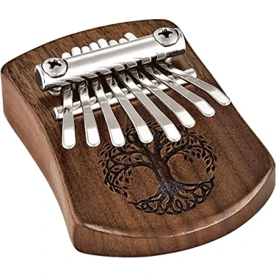 Abbildung von Meinl Percussion Kalimba, Percussion, Kalimbas, KL801TOL Mini Kalimba Black Walnut