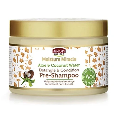 Abbildung von African Pride Moisture Miracle Preshampoo 340G 12OZ Shampoo, Größe: 340 g,
