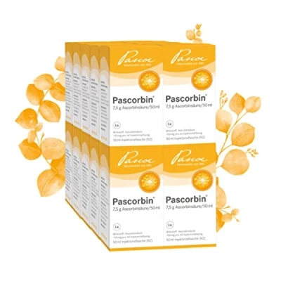 Abbildung von Pascorbin7,5g Ascorbinsäure 20X50 ml