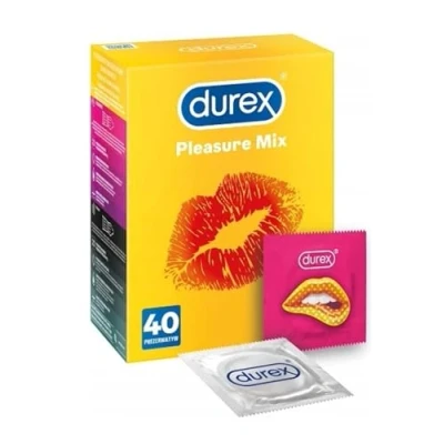 Abbildung von DUREX Pleasure Surprise Mix Kondom Mischung 40Stk.