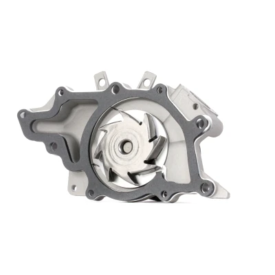 Abbildung von RIDEX 1260W0126 Wasserpumpe Aluguss mit Riemenscheibe Dichtung mechanisch Metall für Keilrippenriementrieb JEEP: GRAND CHEROKEE 2