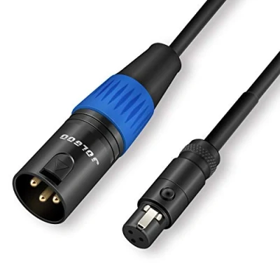Abbildung von JOLGOO XLR Stecker zu Mini Buchse Kopfhörer Audiokabel, 3 polig, 1m