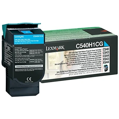 Abbildung von Lexmark C540H1CG cyan toner original