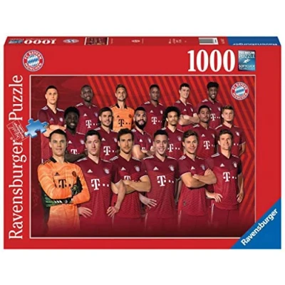 Abbildung von Ravensburger Puzzle 16847 FC Bayern Saison 2021/22 1000 Teile..., Puzzleteile