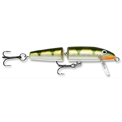 Abbildung von Rapala Jointed Angelköder Angelzubehör aus Balsaholz Süßwasser Spinnköder Lauftiefe 1.2 4.2m Fischköder 13cm, 18g Hergestellt in Estland Brown Trout