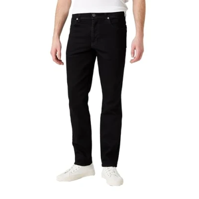 Abbildung von Wrangler Texas Jeans Slim Fit, Herren, Größe: 34x32, Black valley
