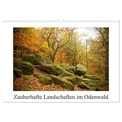 Abbildung von Zauberhafte Landschaften im Odenwald (Wandkalender 2025 DIN A3 quer), CALVENDO Monatskalender