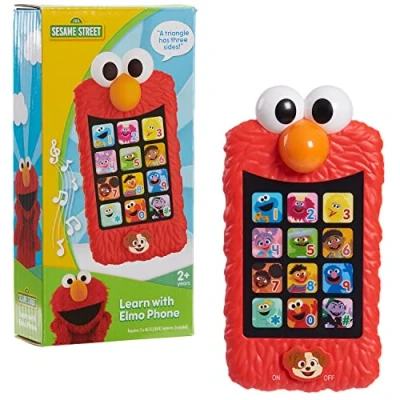 Abbildung von JustPlay Spielfigur Sesamstrasse Lern mit Elmo Telefon