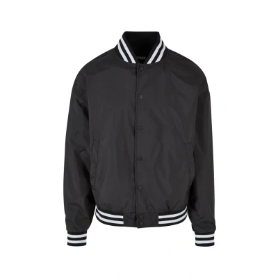 Abbildung von Urban Classics College Bomberjacke, Herren, Größe: Large, Black