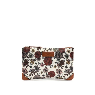 Abbildung von Misako Nilus Small Vanity Geldbörse, Damen, Größe: One Size, Off white