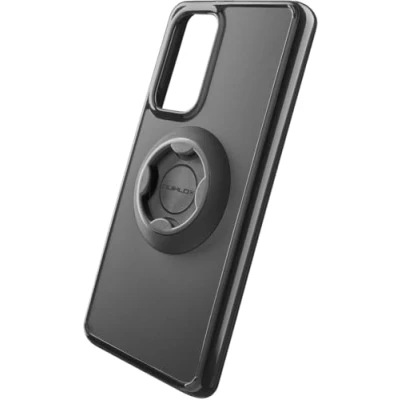 Abbildung von Interphone Spezielle Samsung A53 Hülle für Motorrad , Auto oder Fahrradzubehör QUIKLOX Reihe Handyhalter Stützabdeckung Modulsystem Schnellverschluss Befestigung