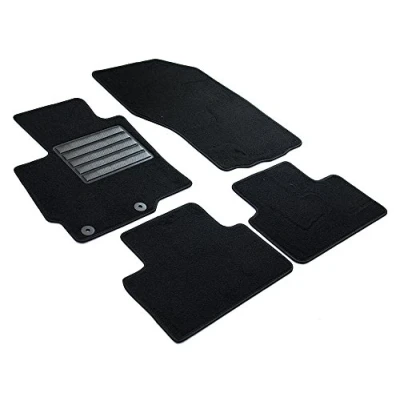 Abbildung von MDM SP 590 Fußmatten Velours Autoteppich passend für Citroen C4 Aircross 05.2012&gt; / Mitsubishi ASX 05.2010&gt; Peugeot 4008 2012&gt;, black