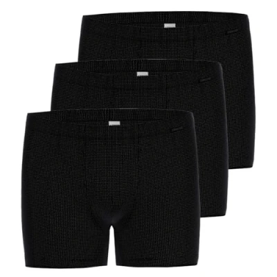 Abbildung von Ammann Retro 3ER PACK Nelson Panties, Herren, Größe: Medium, Schwarz