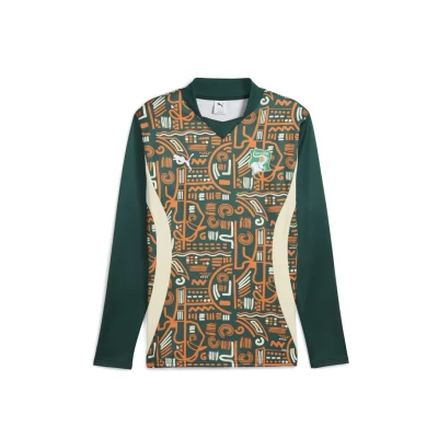 Abbildung von Puma Ivory Coast 2025 Sweatshirt Dark myrtlerickie orange, Herren, Größe: Medium, myrtle rickie orange