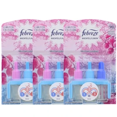 Abbildung von Febreze Raumduft 3Volution Duftstecker Nachfüller 20ml Winterzauber Lufterfrisc