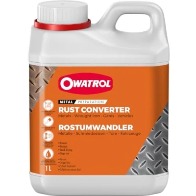 Abbildung von OWATROL® Rostumwandler [1Liter] mit Grundierung Auto Rostschutzgrundierung Kfz Rust Converter Metall