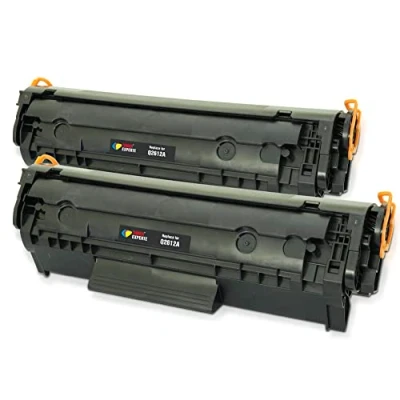 Abbildung von Toner Experte Q2612A 12A Tonerkartusche Ersatz für HP FX10 Kompatible LaserJet 1010 1018 1020 1022 3015 3055 Canon LBP 2900 (1 Schwarz)