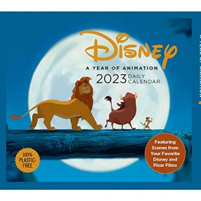 Abbildung von Disney A Year of Animation: 2023 Daily Calendar