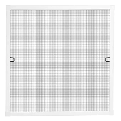 Abbildung von SCHELLENBERG Insektenschutz Fensterrahmen &quot;Fliegengitter Fenster Plus&quot;, aus Aluminium, 100 x 120 cm und 130 150 cm, anthrazit weiß