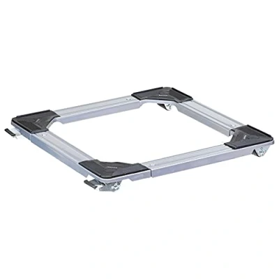 Abbildung von WAGNER Transporthilfe MM 1195 I 46 66 x 5 cm größenverstellbare Ladefläche Tragkraft 220 kg ideal für verschieden großes Transportgut 2 Bremsen hochbelastbar geschützte Ladung 20119501