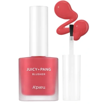 Abbildung von A&#039;PIEU JUICY PANG Water Blush (RD01 Popping Cherry) Koreanisches flüssiges Rouge für Wangen K Beauty Make up
