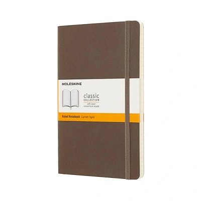 Abbildung von Notizbuch Moleskine L 13x21 cm braun 1 Stk.