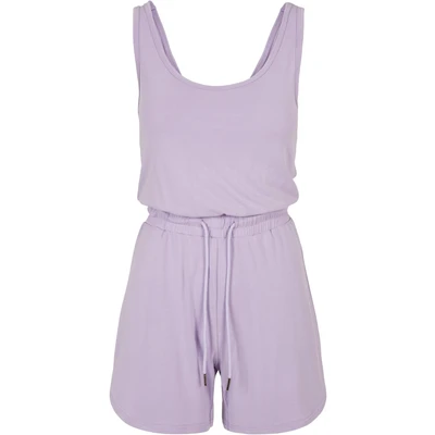 Abbildung von Urban Classics Ladies Short Sleeveless Modal Jumpsuit Jumpsuit, Damen, Größe: Medium, Lilac