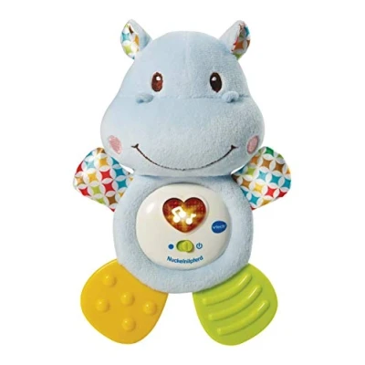 Abbildung von Vtech® Plüschfigur VTech Baby, Nuckelnilpferd, mit Sound