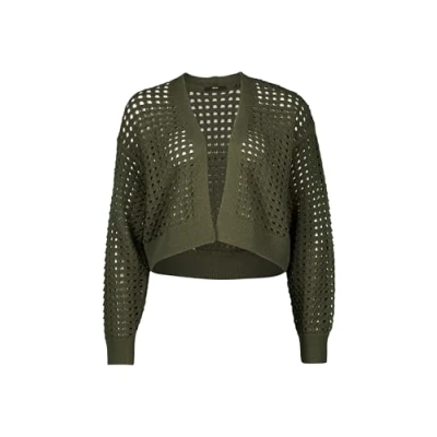 Abbildung von zero Lochmuster Strickjacke, Damen, Größe: 36, Deep depths