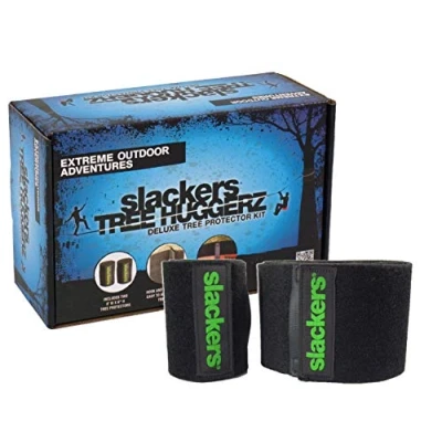 Abbildung von Schildkröt Slackers USA Baumschutz Set für Slackline, Ninja Line, Seilrutsche, 2 Bäume, 980011