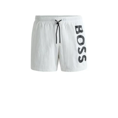 Abbildung von BOSS Badeshorts, Herren, Größe: Medium, White