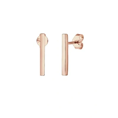 Abbildung von Elli GEO Minimal Ohrringe rosegoldcoloured, Damen, Größe: One Size, Rosegold coloured