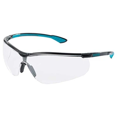 Abbildung von uvex Schutzbrille sportstyle 9193 schwarz, blau
