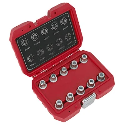 Abbildung von SEALEY SX208 Verriegelungs Radmutter Schlüssel Set 10 BMW &amp; Mini