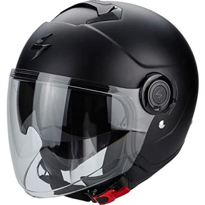 Abbildung von Scorpion 83 100 10 06 Motorradhelm Exo City Mat, schwarz, Größe XL
