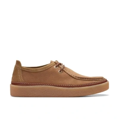 Abbildung von Clarks Clarkwood Sportlicher Schnürer, Herren, Größe: 45, Dark sand Schuhe