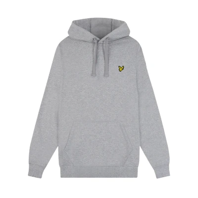 Abbildung von Lyle &amp; Scott Kapuzenpullover, Herren, Größe: Small, Mid grey marl