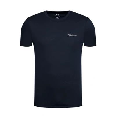 Abbildung von Armani Exchange Tshirt basic, Herren, Größe: XL, Dark blue