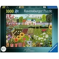 Abbildung von Ravensburger Puzzle Erwachsenenpuzzle 1000 Teile Schrebergarten, Puzzleteile