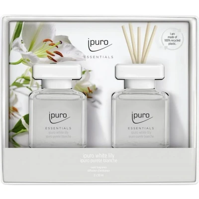 Abbildung von ipuro Raumduft ESSENTIALS Set White Lily 2 x 50 ml