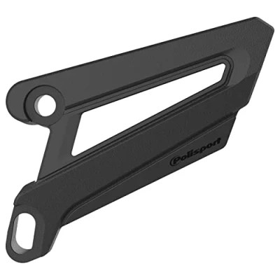 Abbildung von POLISPORT 8468500001 Kettenradschutz aus leichtem Kunststoff mit hoher Haltbarkeit und Widerstandsfähigkeit compatible con motocicletas KAWASAKI in farbe Schwarz