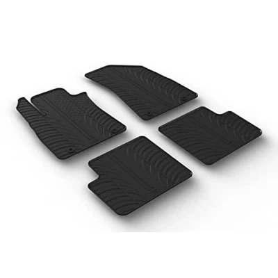 Abbildung von Gledring 0761 Fußmattensatz Gummi vorne und hinten 4 schwarz MG: ZS SUV
