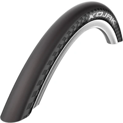 Abbildung von Schwalbe Unisex Erwachsene Fahrradreife, Schwarz, KOJAK Perf, RaceGuard, Folding 32 369 Skin