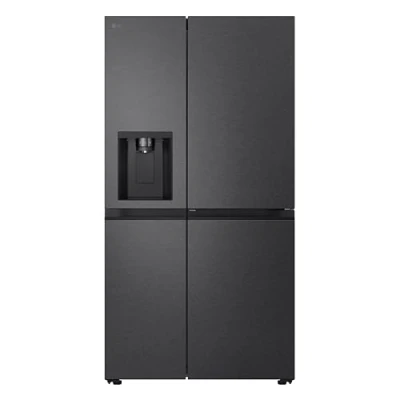 Abbildung von LG Electronics GSJC41EPPE Side by Kühlschrank mit Door in Funktionkein Festwasseranschluss nötig Modern Flat Essence Matte Black