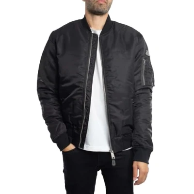 Abbildung von Schott Airforcers Bomberjacke, Herren, Größe: Small, Black