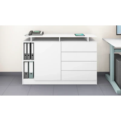 Abbildung von borchardt Möbel Sideboard &quot;Wallis&quot;, moderne grifflose Optik, Push to Open Funktion