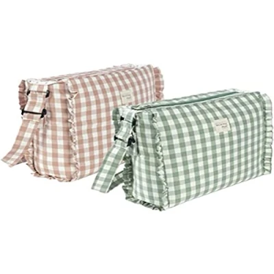 Abbildung von Walking Mum. Wickeltasche Remy Baby für Kinderwagen oder Schulter Rosa Maße 32 x 12 cm