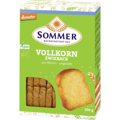 Abbildung von Sommer Weizen Vollkorn Zwieback, 200 g